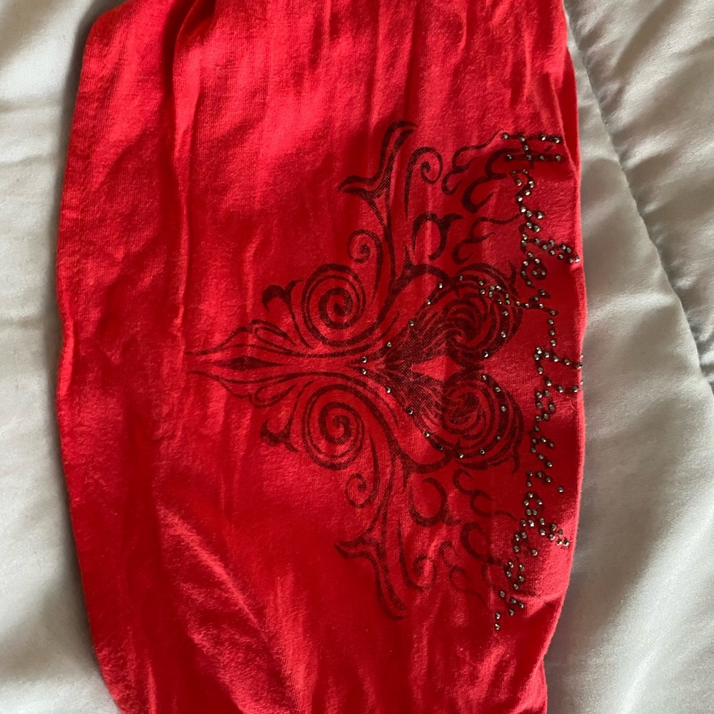 Red Harley Davidson head band